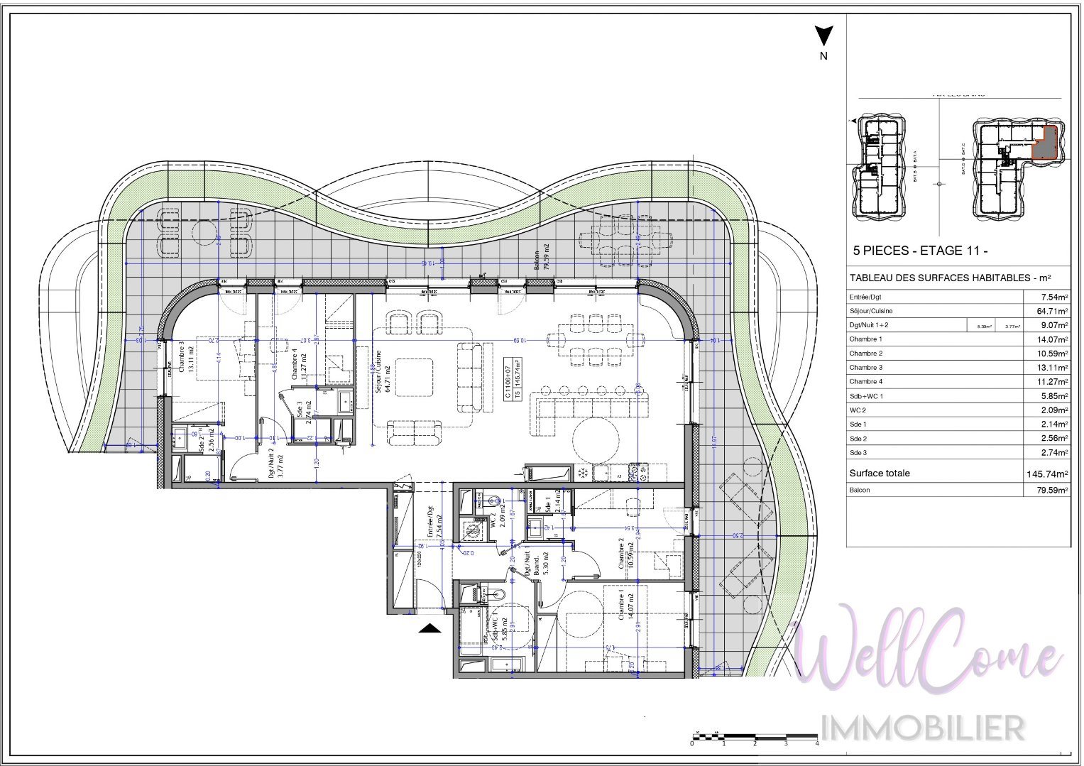 Appartement à vendre, 145m², Aix-les-Bains