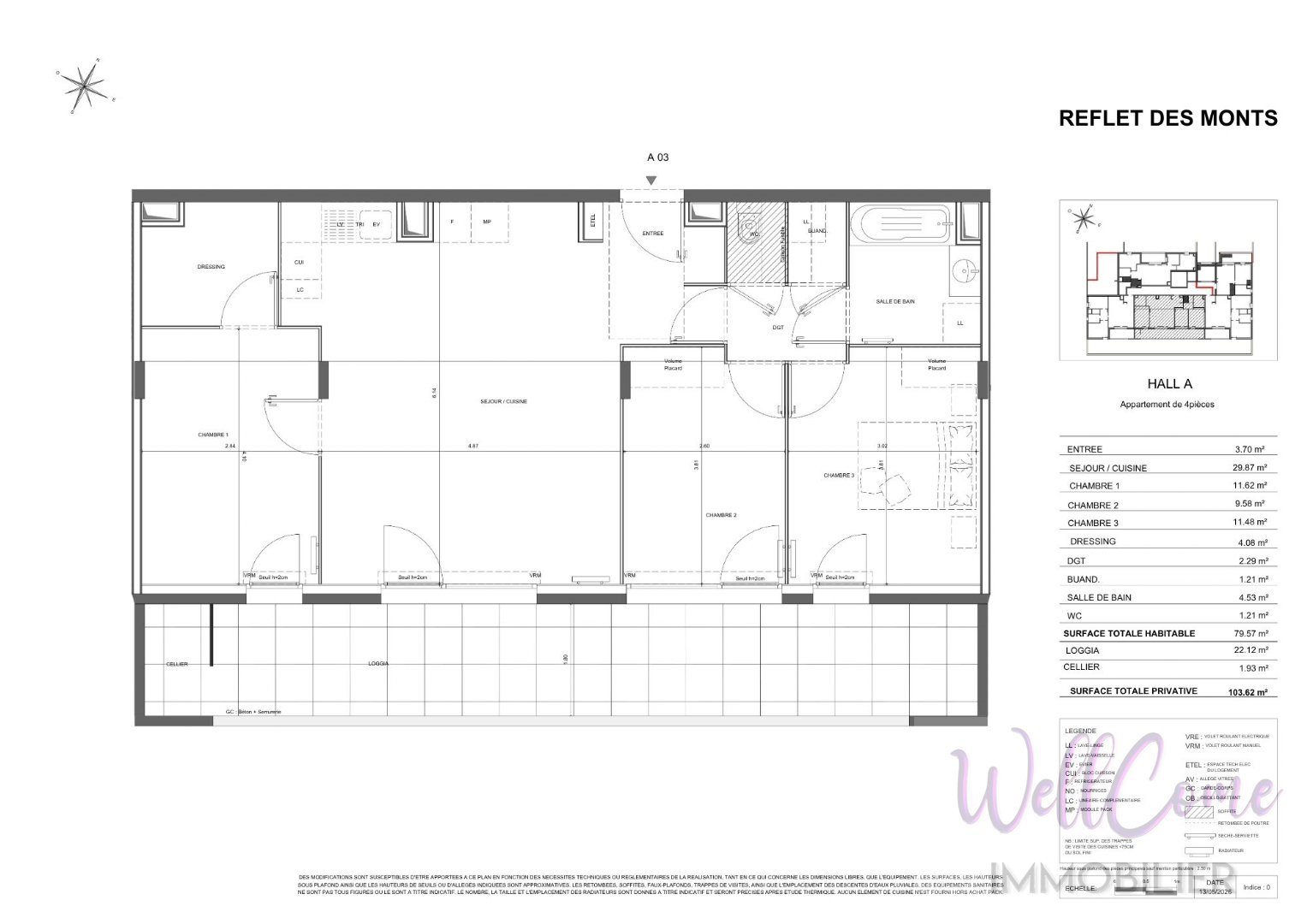 Appartement à vendre, 79m², Chambéry