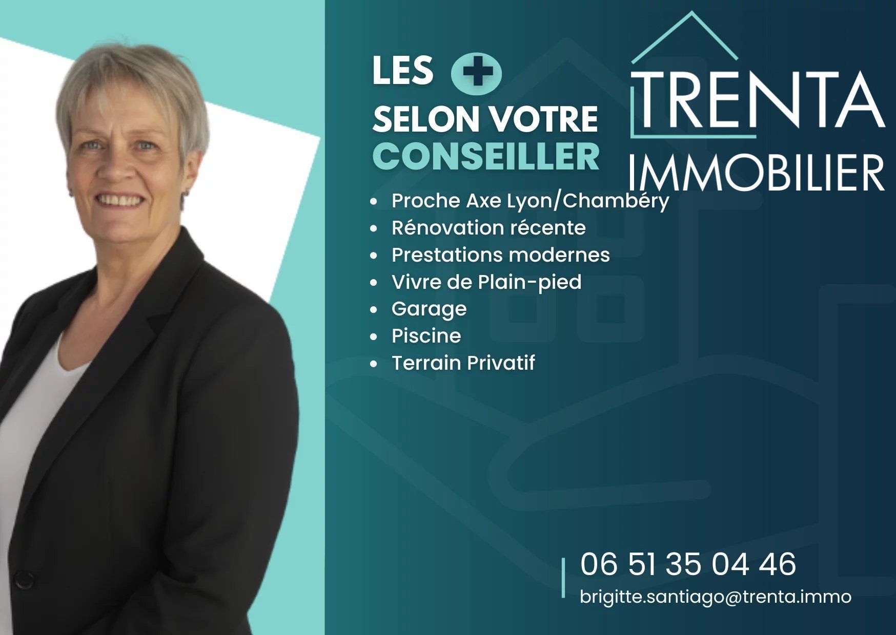 Maison à vendre, 117m², Doissin
