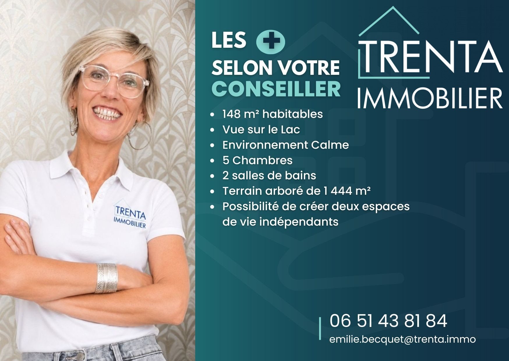 Maison à vendre, 148m², Charavines