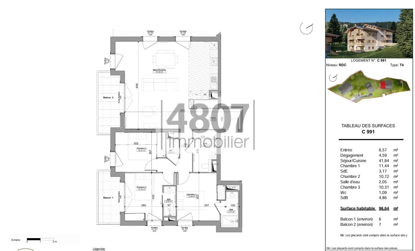 Appartement à vendre, 97m², Praz-sur-Arly