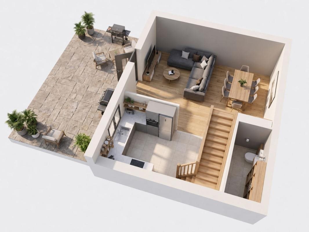 Maison à vendre, 76m², Chamagnieu