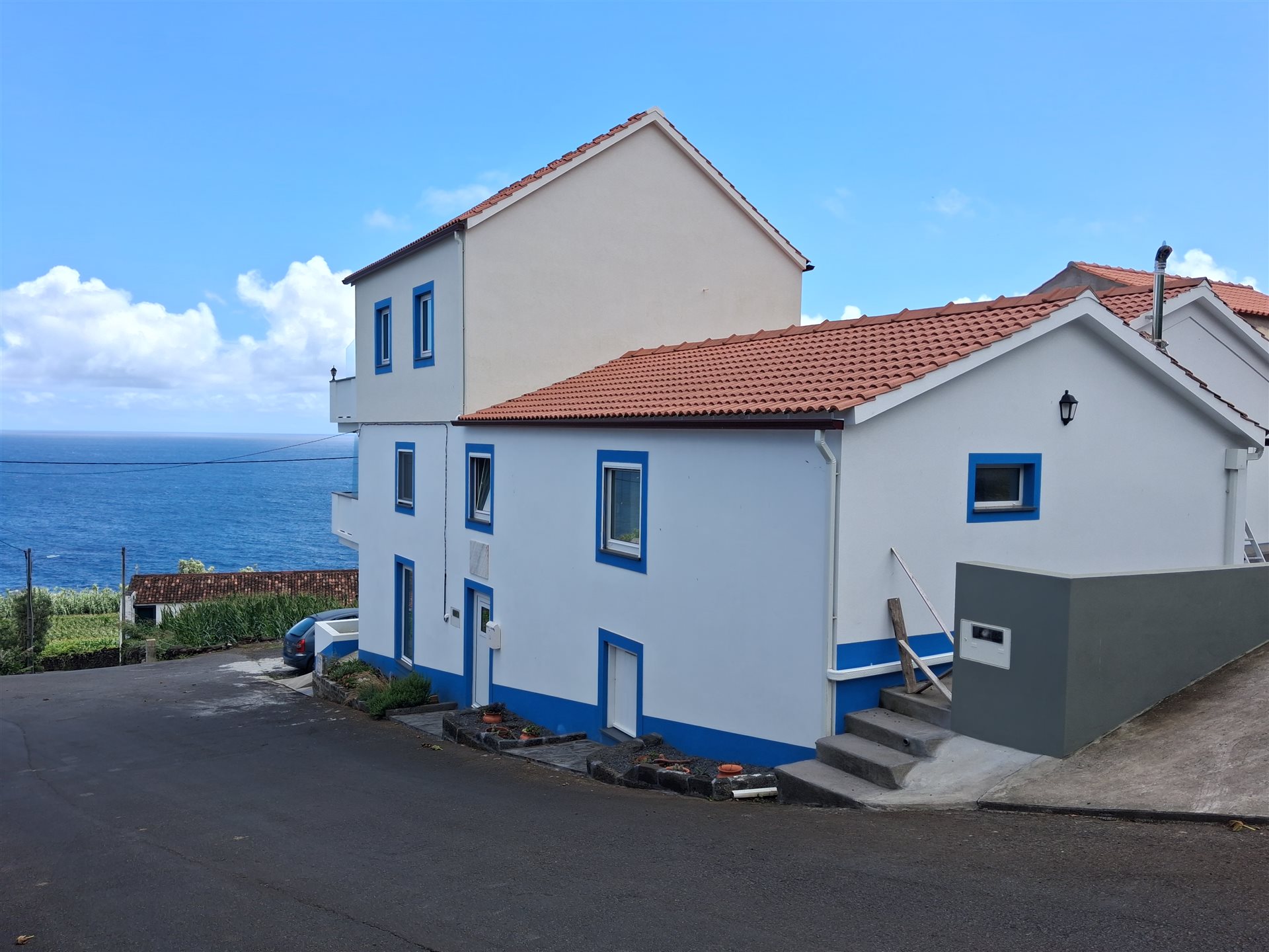 Historic sea-view house on Pico Island with 180-degree ocean panorama
