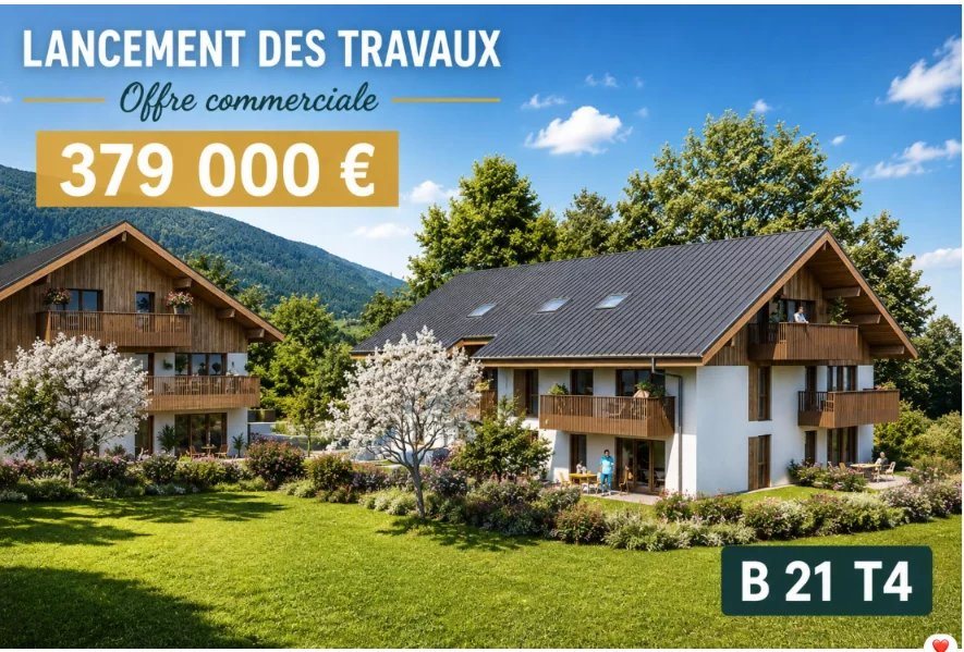 Appartement à vendre, 87m², Leschaux