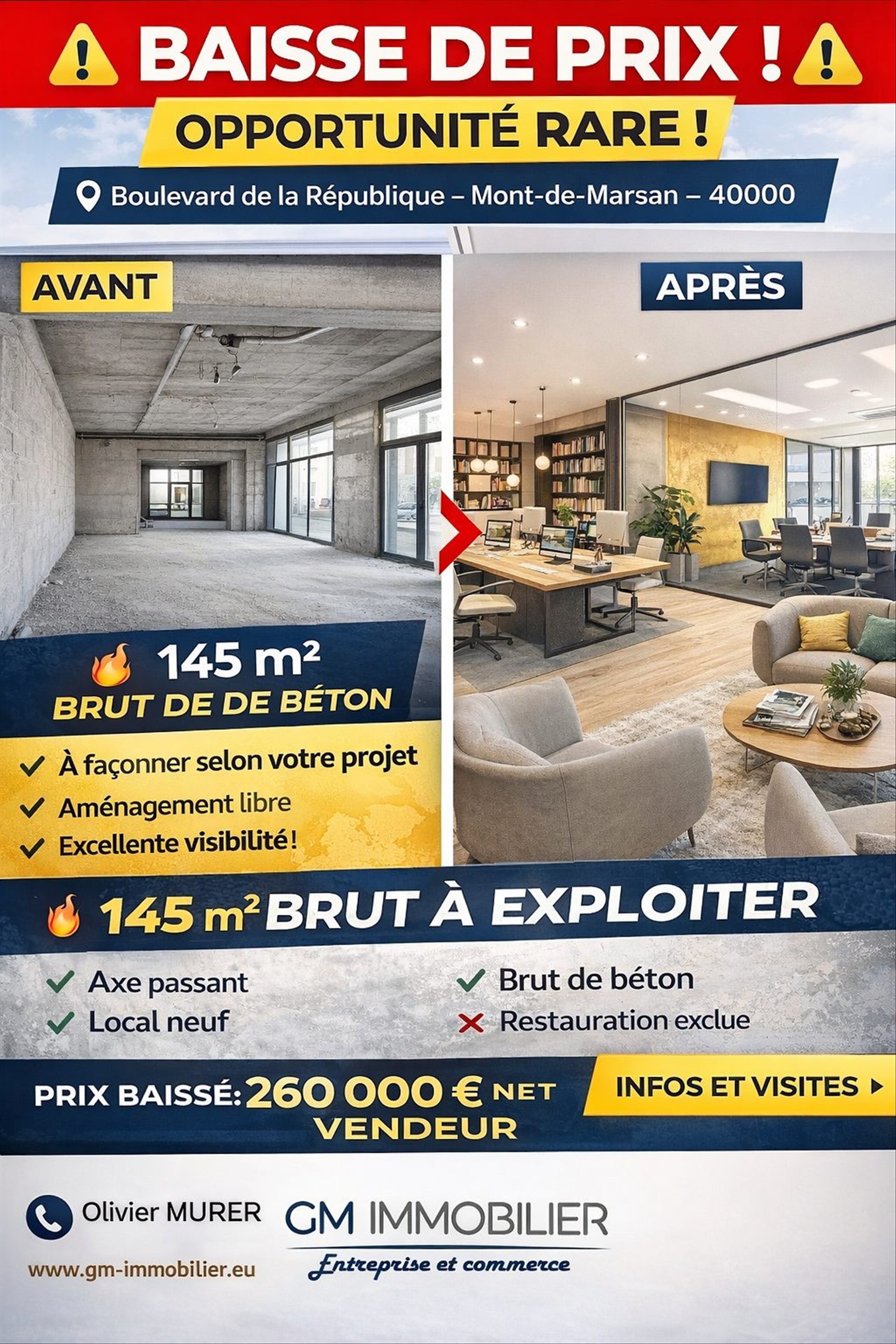 Maison à vendre, 145m², Mont-de-Marsan