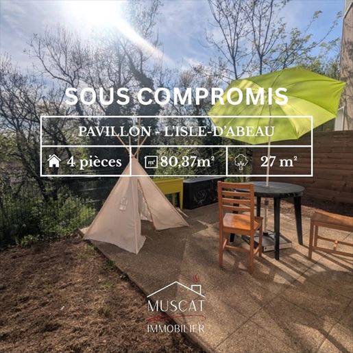 Maison 4 pièces 80 m² · à L'Isle-d'Abeau · 80 m² · 195 000 €