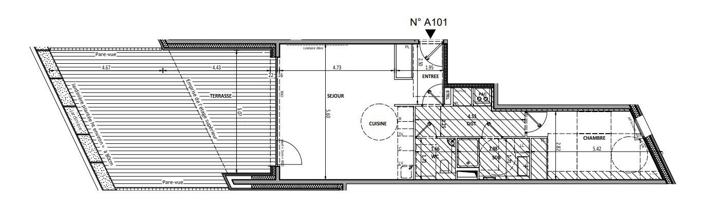 Appartement à vendre, 61m², Aix-les-Bains