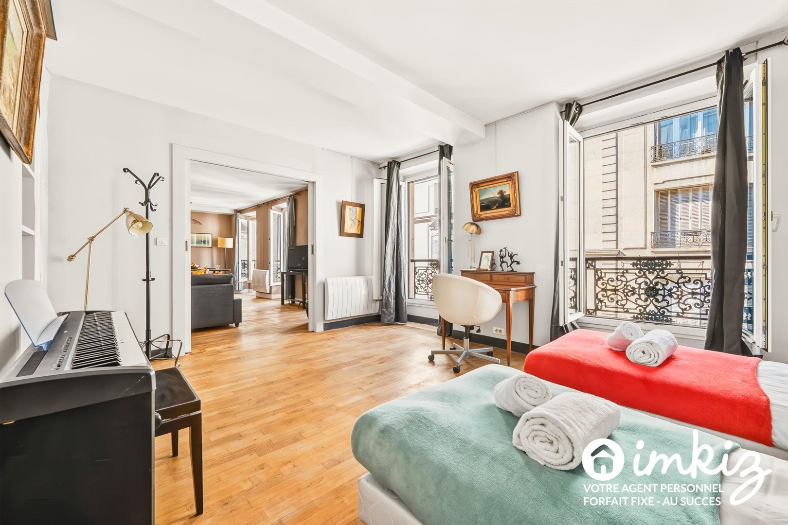 Appartement – Paris, Quartier de la Porte-Saint-Denis - Plus