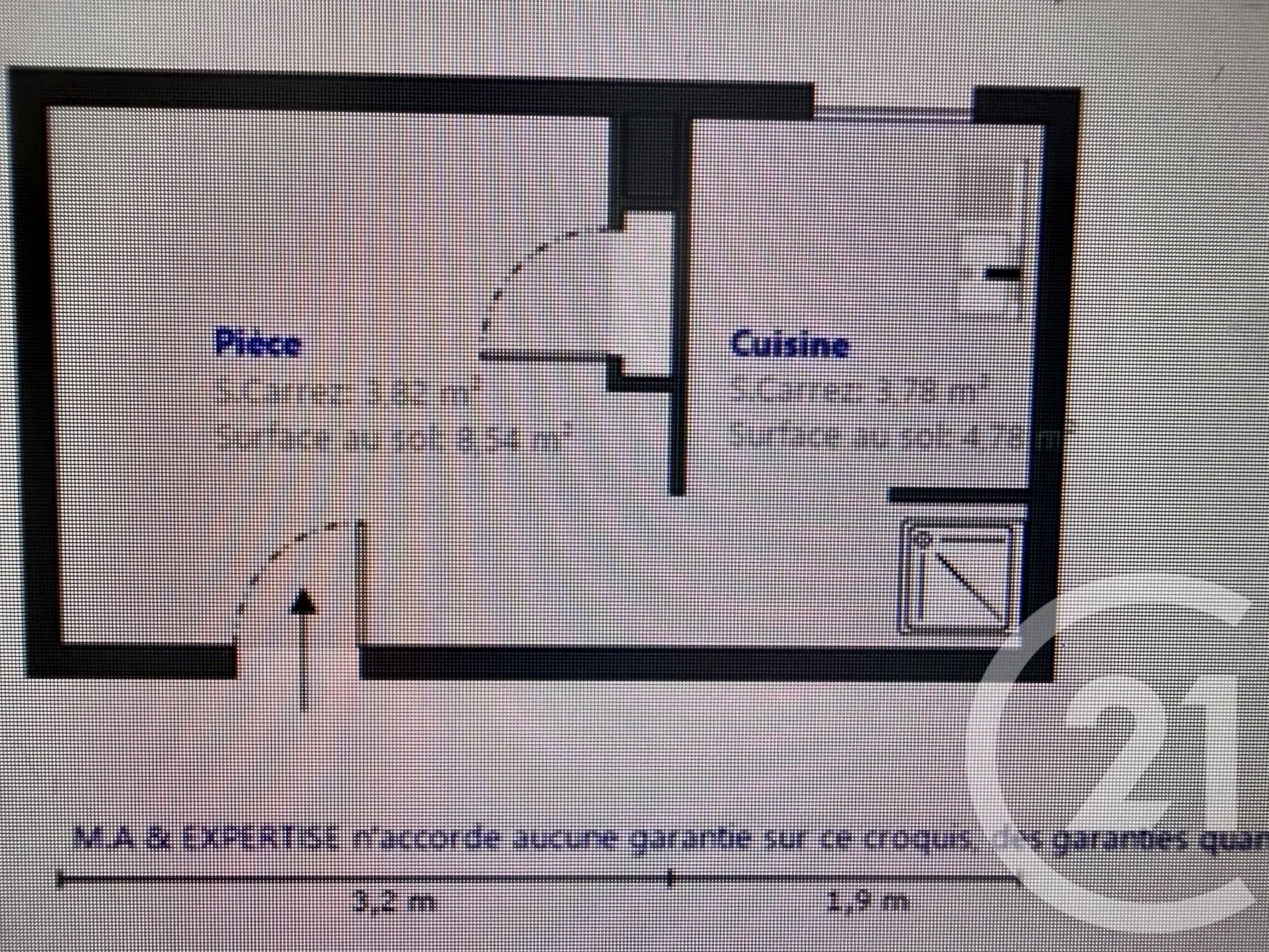 Appartement à vendre, 13m², Menton