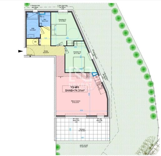 Appartement 3 pièces 74 m² · à Saint-Raphaël · 74 m² · 474 000 €