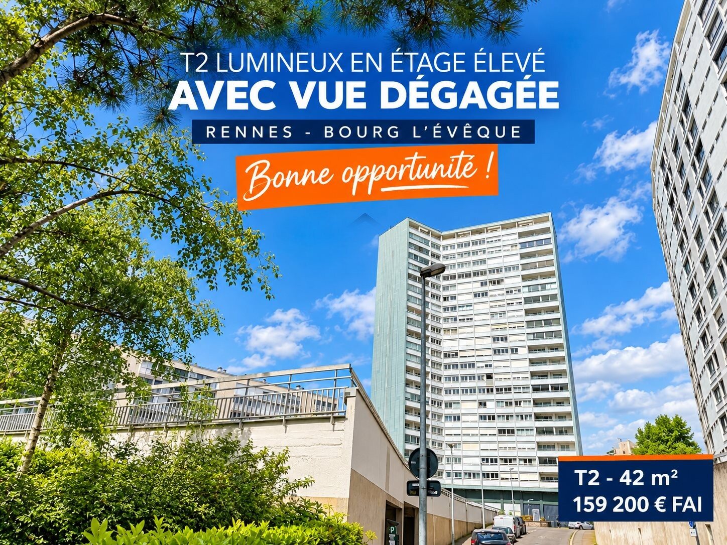 Appartement à vendre, 42m², Rennes