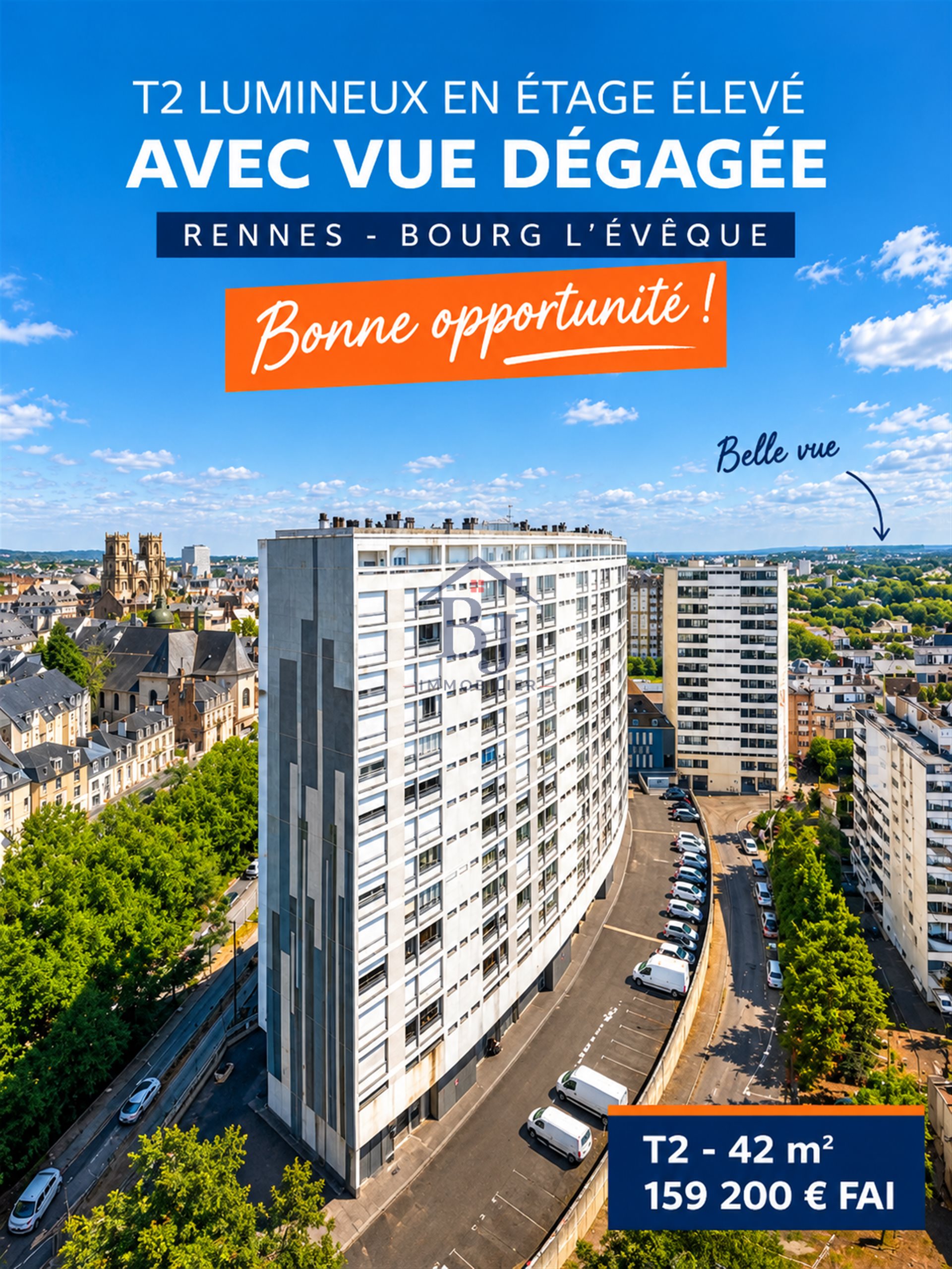 Appartement à vendre, 42m², Rennes