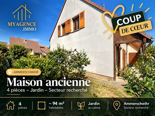 Maison 4 pièces 104 m² · à Ammerschwihr · 104 m² · 340 000 €