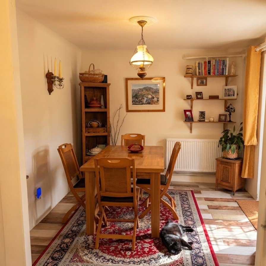 Maison de caractère avec grange et piscine à Folles