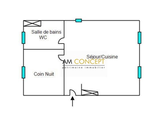Appartement à vendre, 43m², Nice