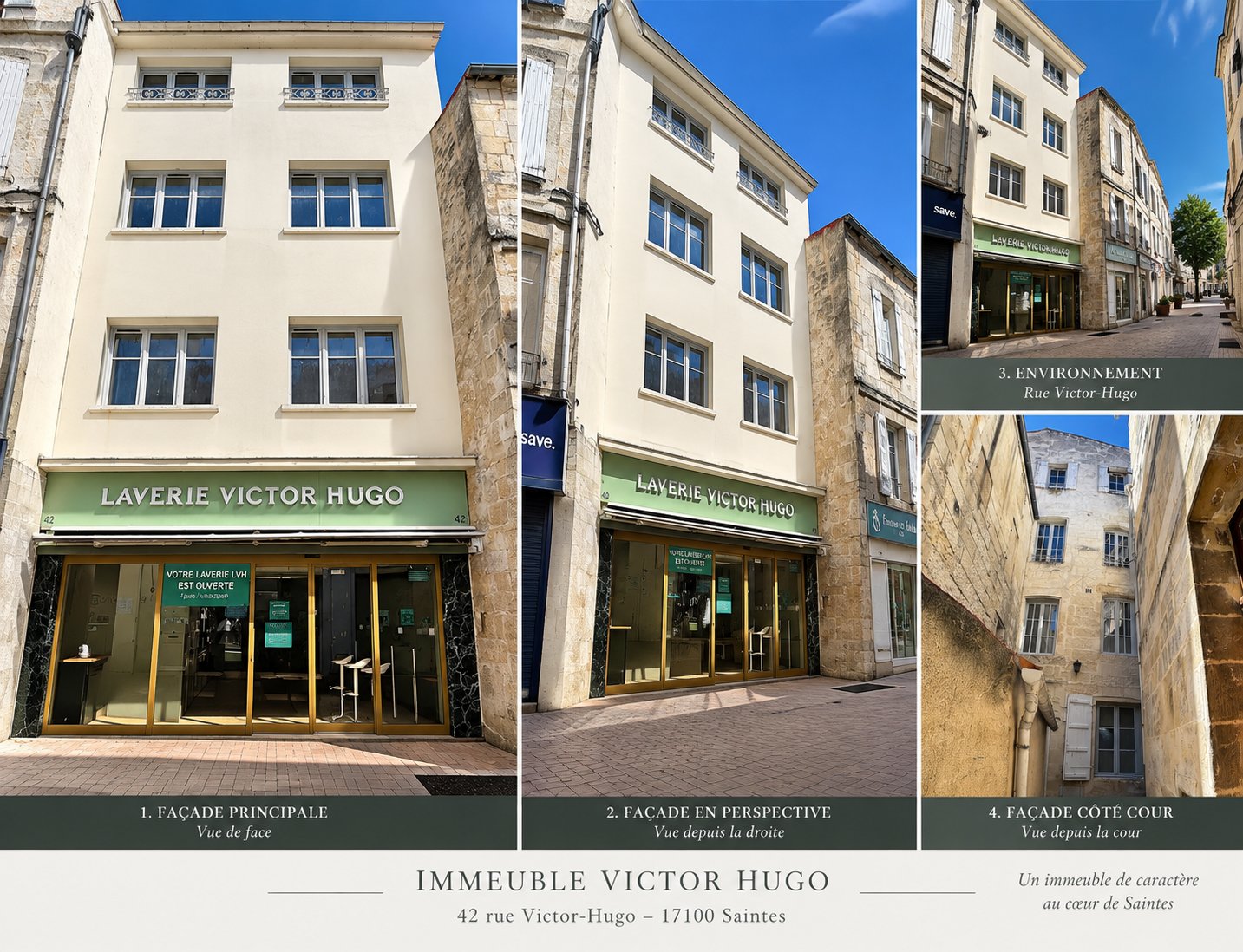 Immeuble 2 pièces 256 m² · à Saintes · 256 m² · 760 000 €