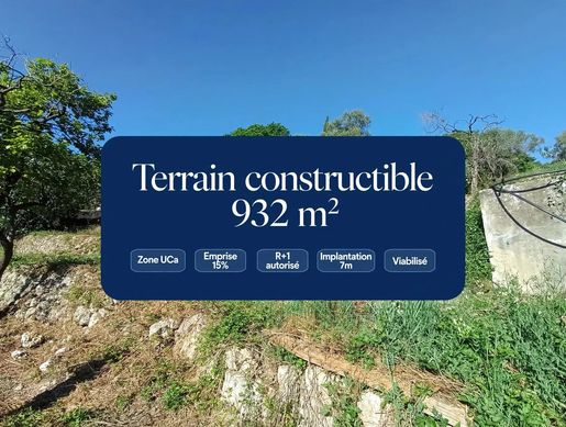 Terrain 140 m² · à Vallauris · 140 m² · 549 000 €