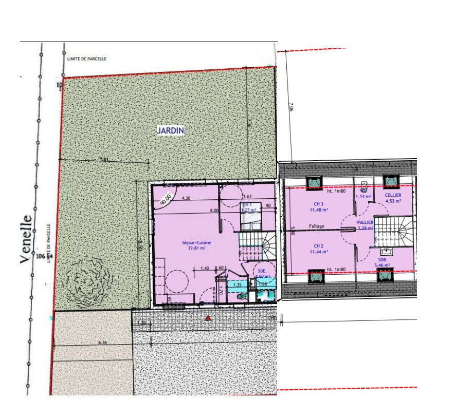 Maison à vendre, 95m², Fay-aux-Loges