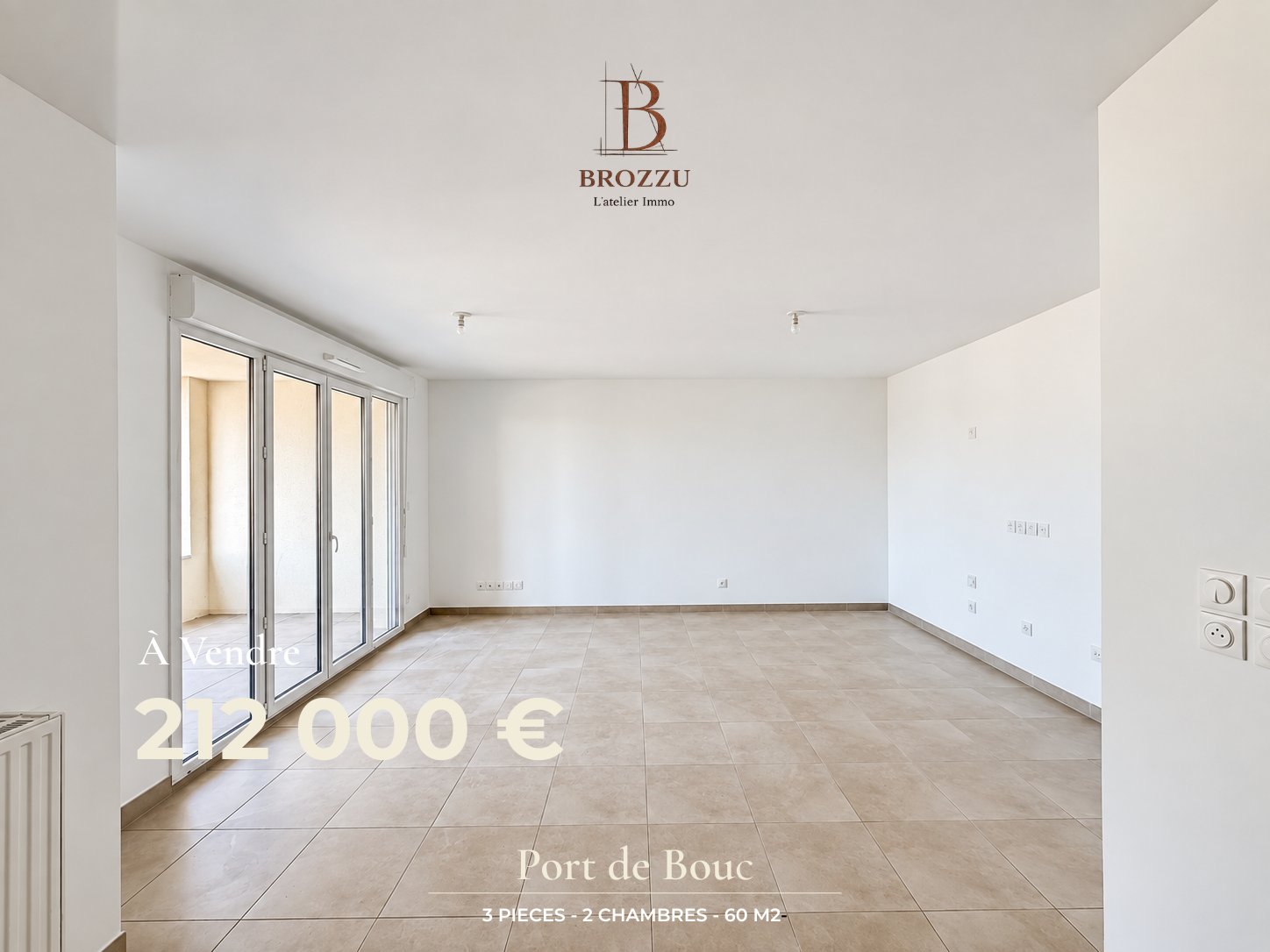 Appartement à vendre, 60m², Port-de-Bouc