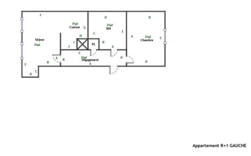 Appartement 2 pièces 42 m² · à Lyon 7ème · 42 m² · 180 000 €