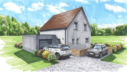 Maison 5 pièces 92 m² · à Odratzheim · 92 m² · 349 000 €