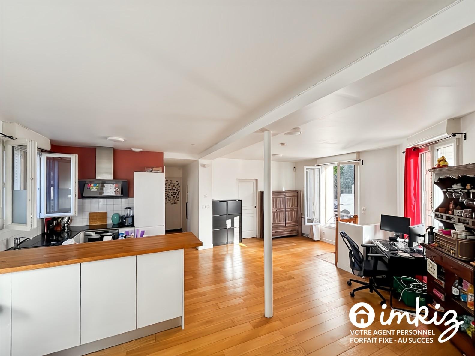 Appartement à vendre, 54m², Choisy-le-Roi