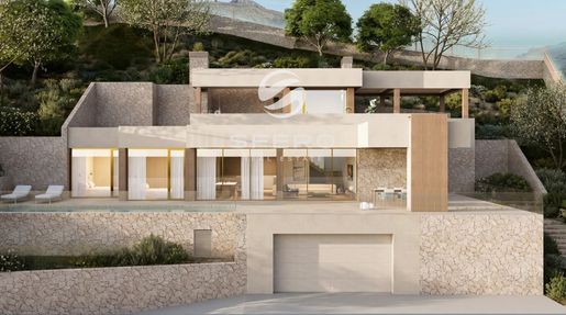 Эксклюзивная вилла с видом на море в престижной урбанизации Altea Hills