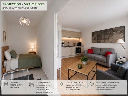 Appartement 2 pièces 35 m² · à Paris 15ème · 35 m² · 330 000 €