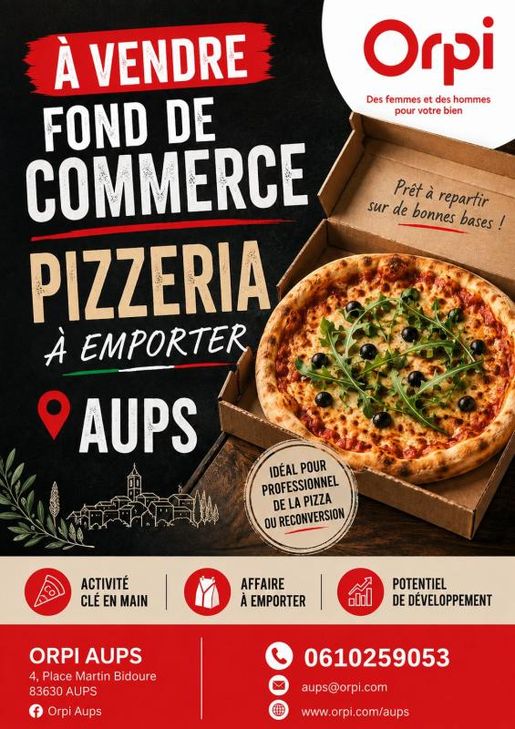 Local commercial 20 m² · à Aups · 20 m² · 65 000 €
