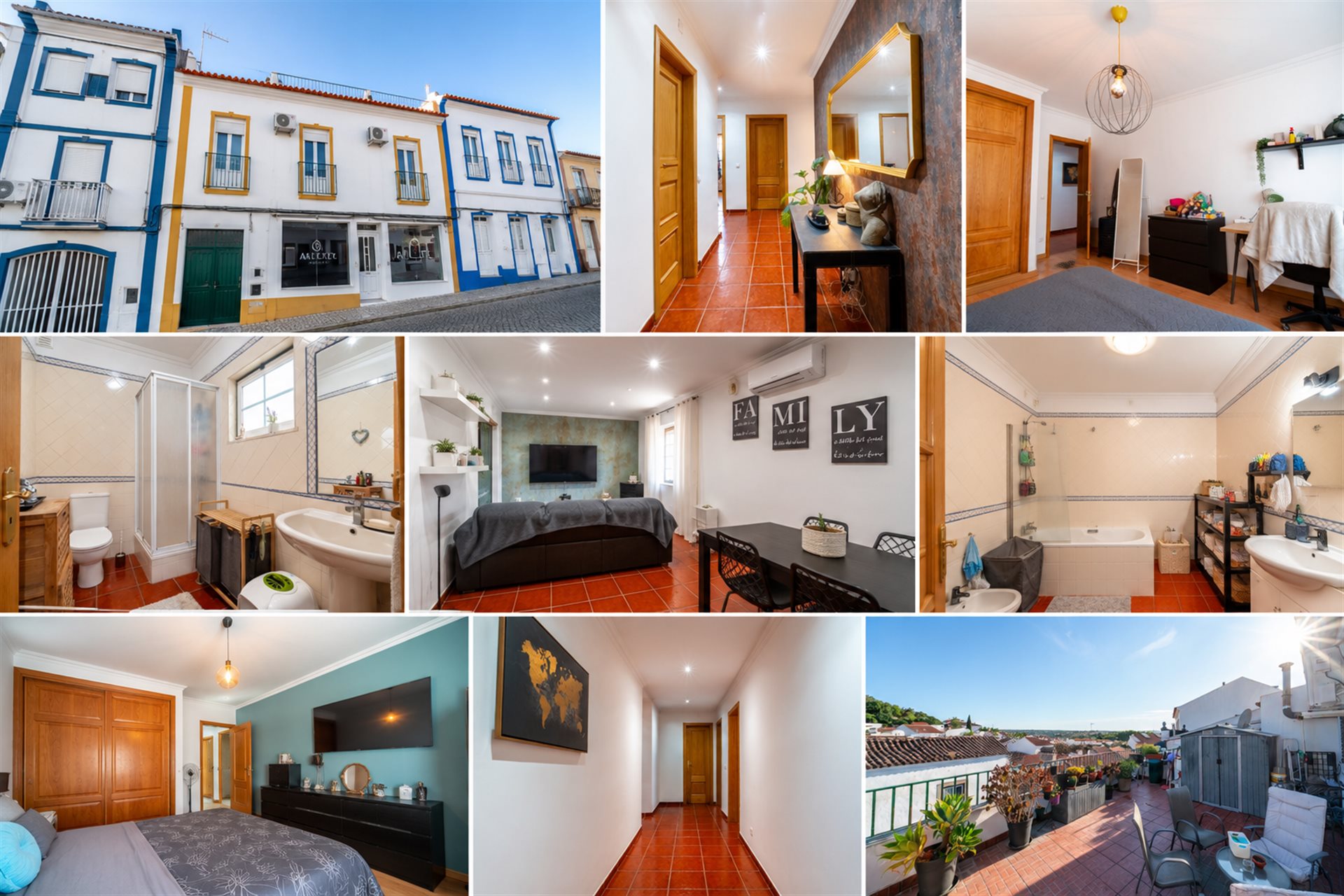 Apartament cu 3 Camere, Terasă Panoramică și Garaj Privat | Montemor | Évora