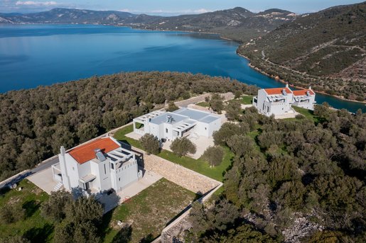 Villa in an olive grove overlooking the Gulf, Mytilene