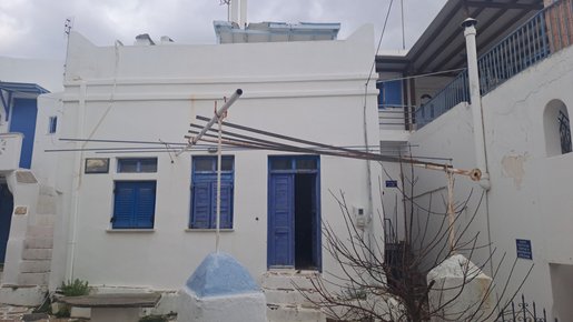 traditional 3-Level Stone House in Lefkes, Paros