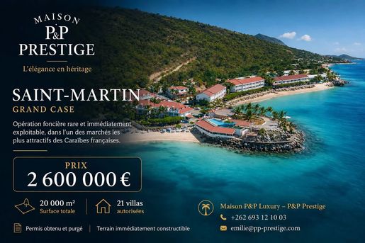 Terrain 20000 m² · à Saint-Martin · 2 600 000 €