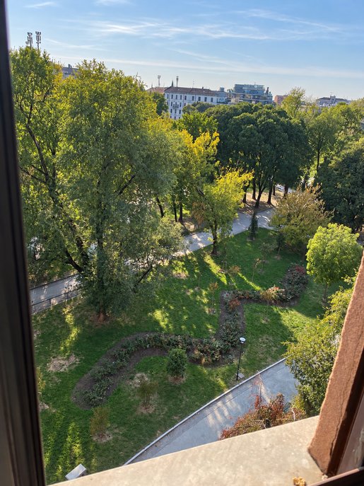 Four-Room Apartment Overlooking Giussani Park for Sale at 2 Via Andrea Solari, Milan