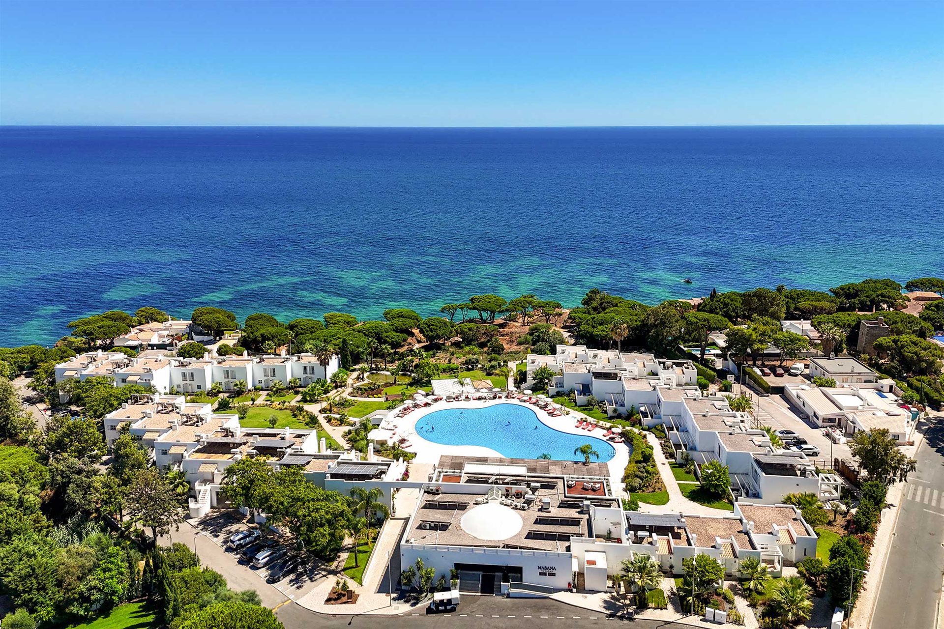 Exceptionel lejlighed i topetage med sydvendt udsigt over havet i Masana Algarve