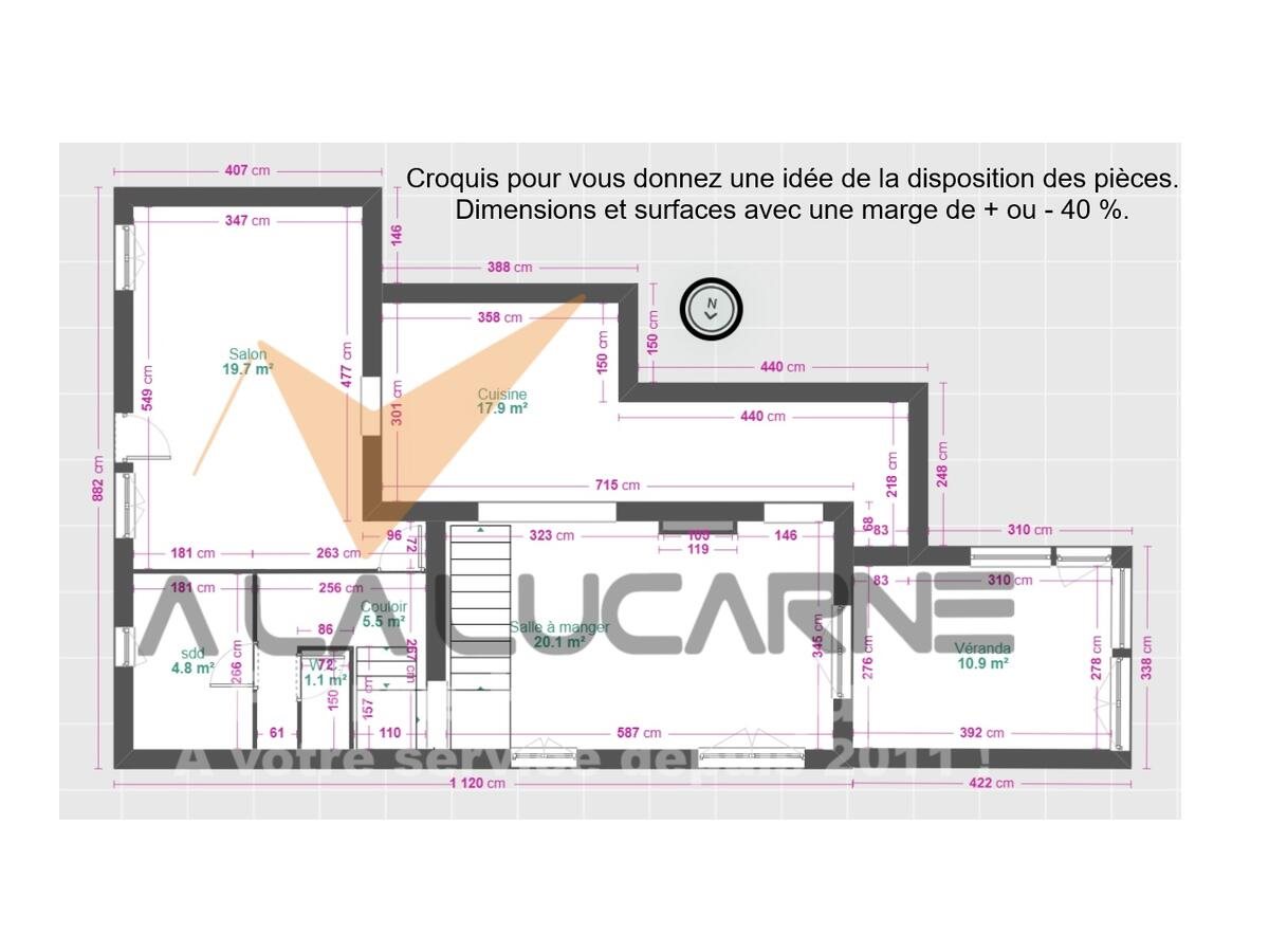Maison à vendre, 108m², Trith-Saint-Léger