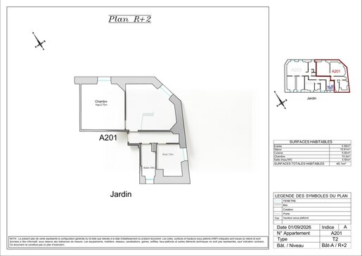 Appartement 2 pièces 44 m² · à Saint-Maur-des-Fossés · 44 m² · 295 000 €