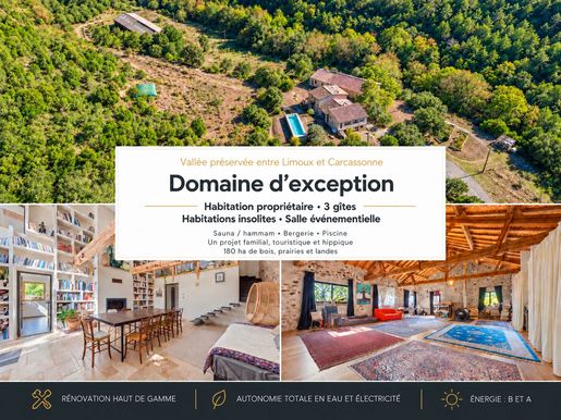 Maison 12 pièces 541 m² · à Limoux · 541 m² · 1 800 000 €