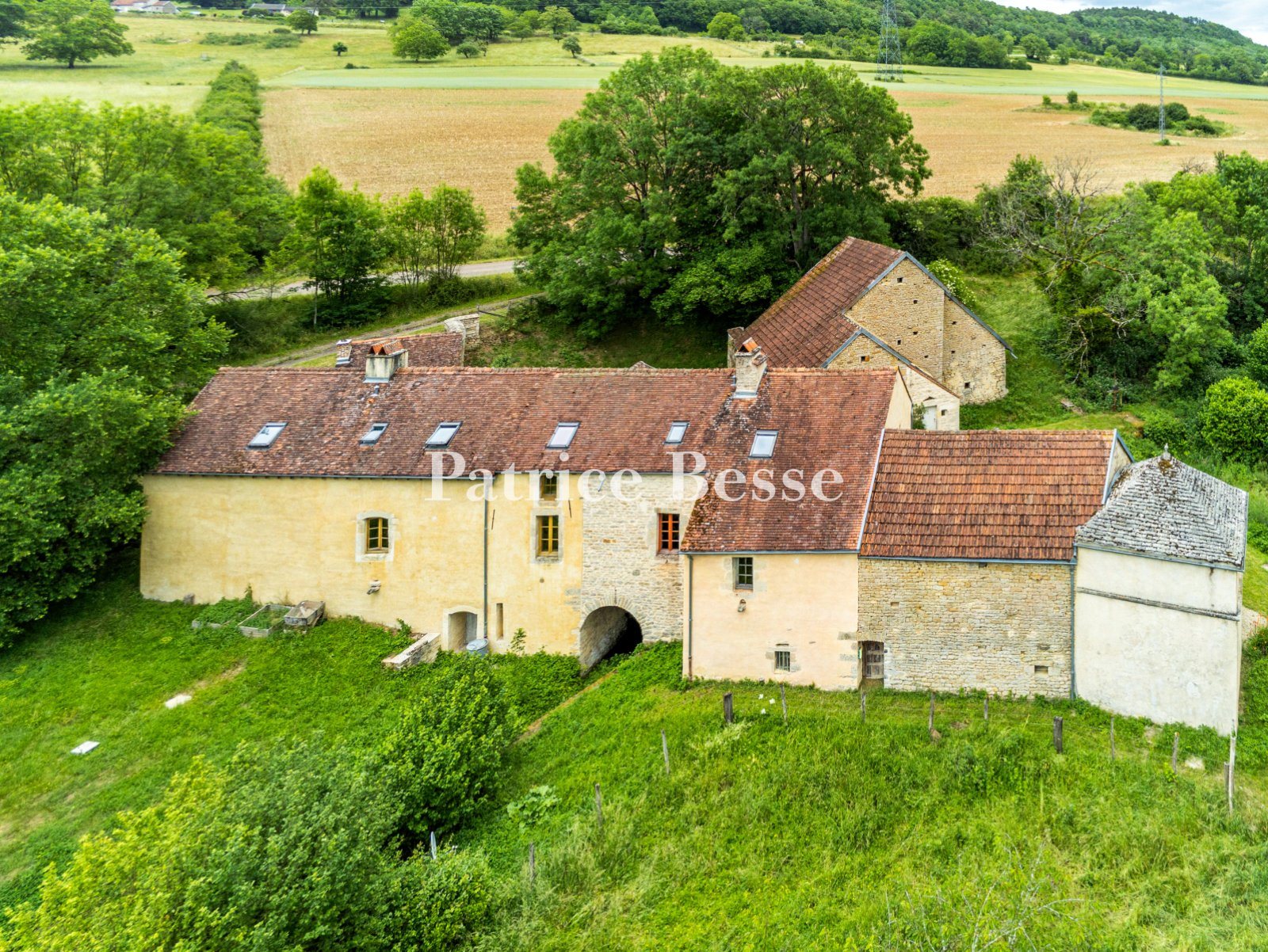 In Côte-d'Or, in the Ozerain valley near Flavigny, a restored 18th-century mill with... - Plus