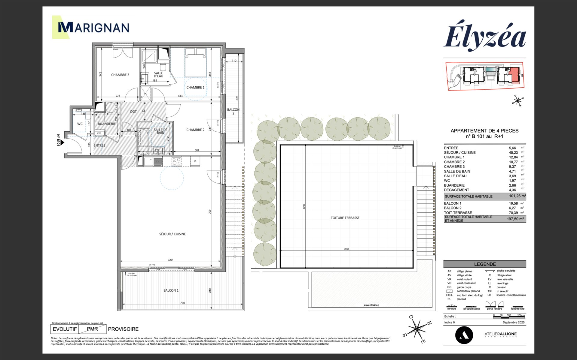 Appartement à vendre, 101m², Èze