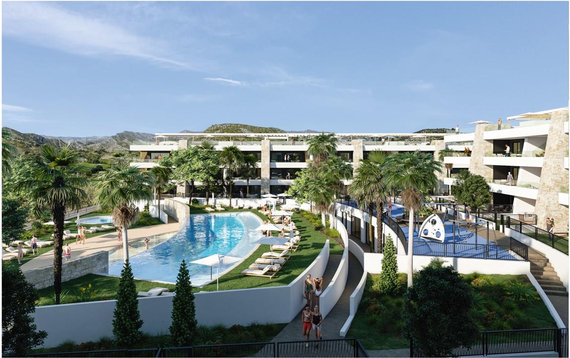 New Build Apartments On Font Del Llop