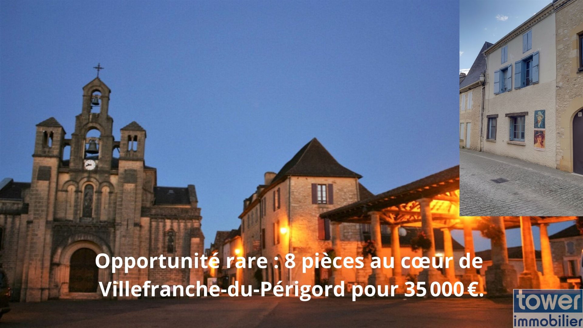 Maison à vendre, 170m², Villefranche-du-Périgord
