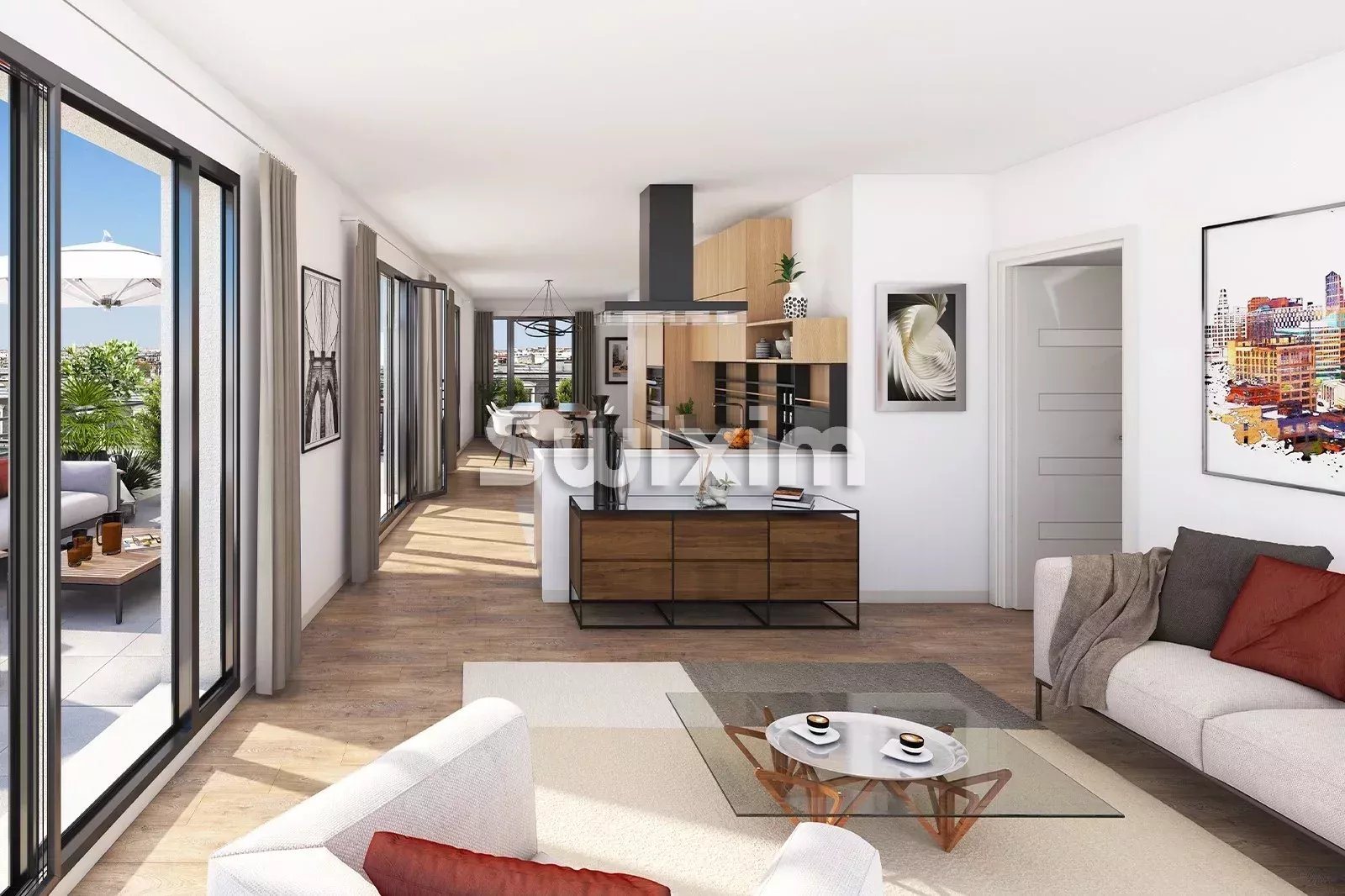 Appartement à vendre, 94m², Saint-Maurice