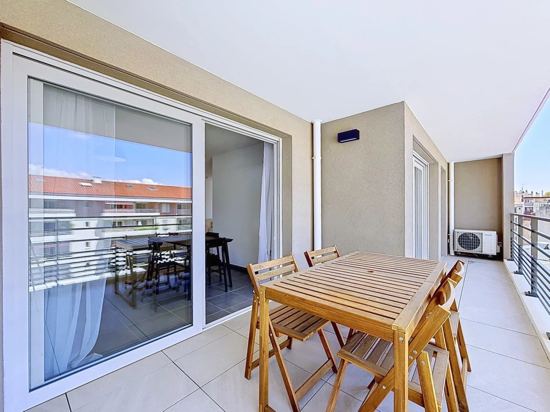 Nice/Near The Port – 3-Room Apartment Like New Terrace Top Floor Quiet
