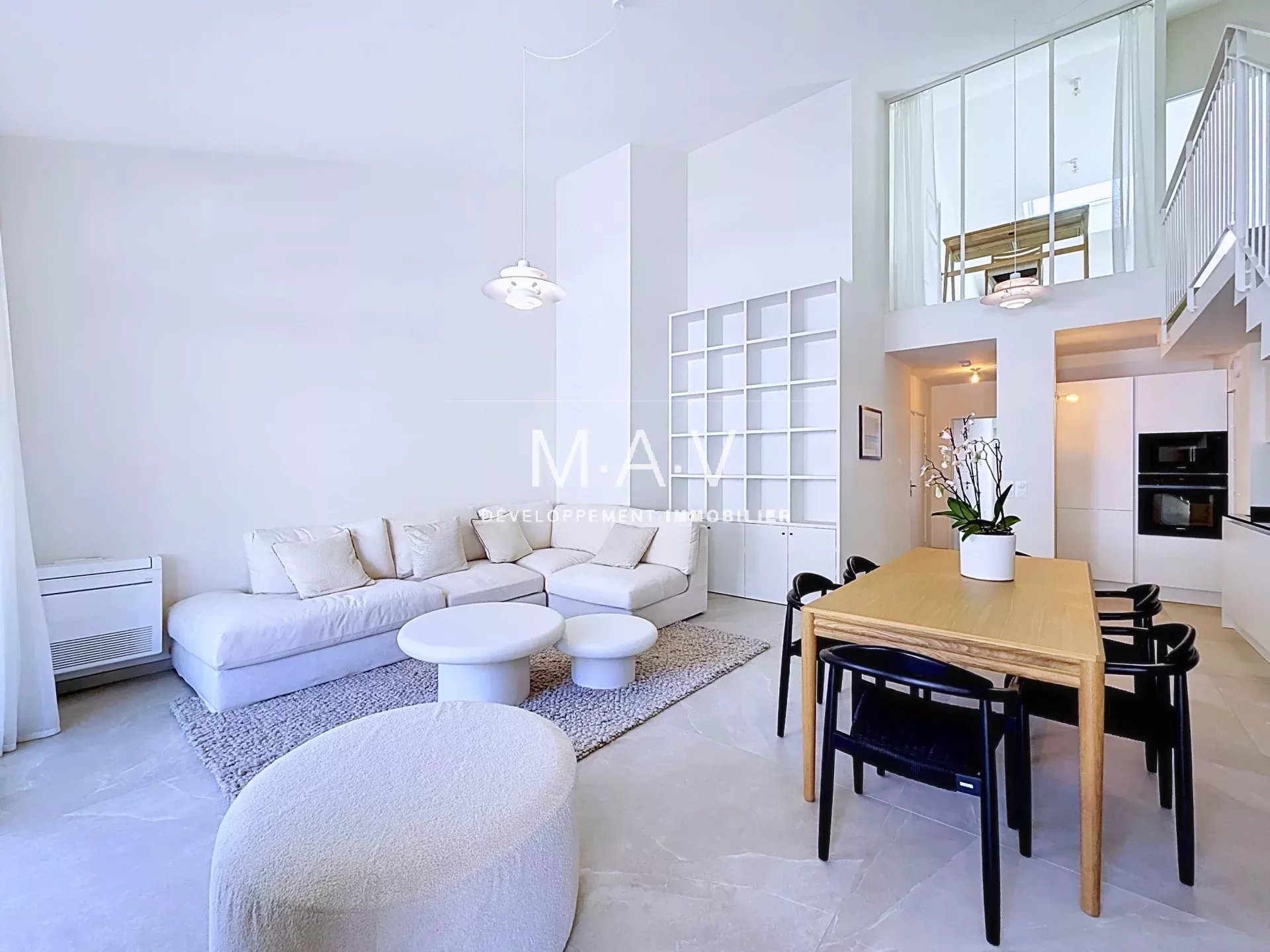 Nice / Near Port 3-Room Duplex Apartment Top Floor 2 Terraces In Peace - Vue 6