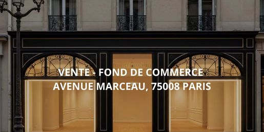 Local commercial 169 m² · à Paris 8ème · 169 m² · 1 100 000 €