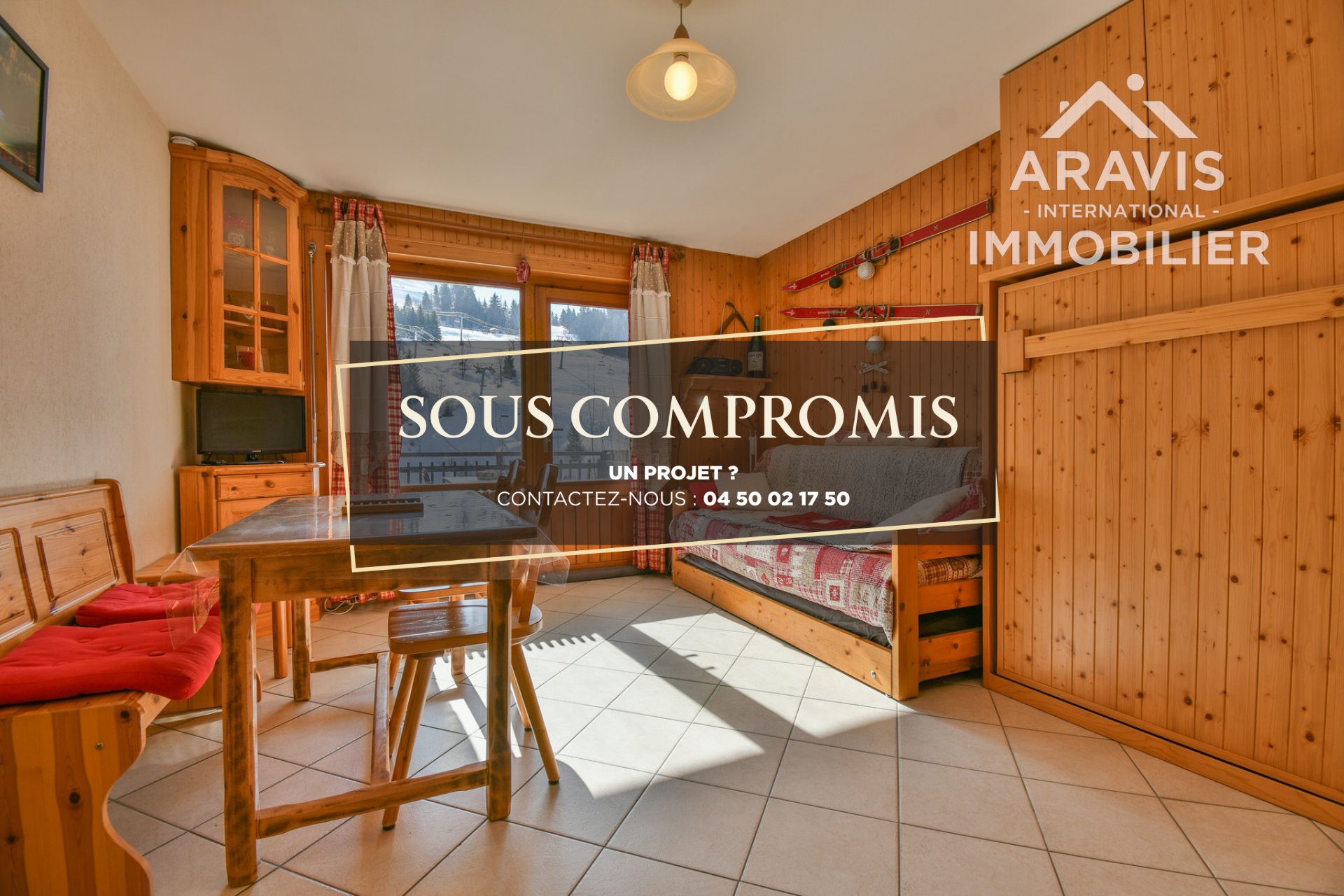 Appartement à vendre, 21m², Le Grand-Bornand