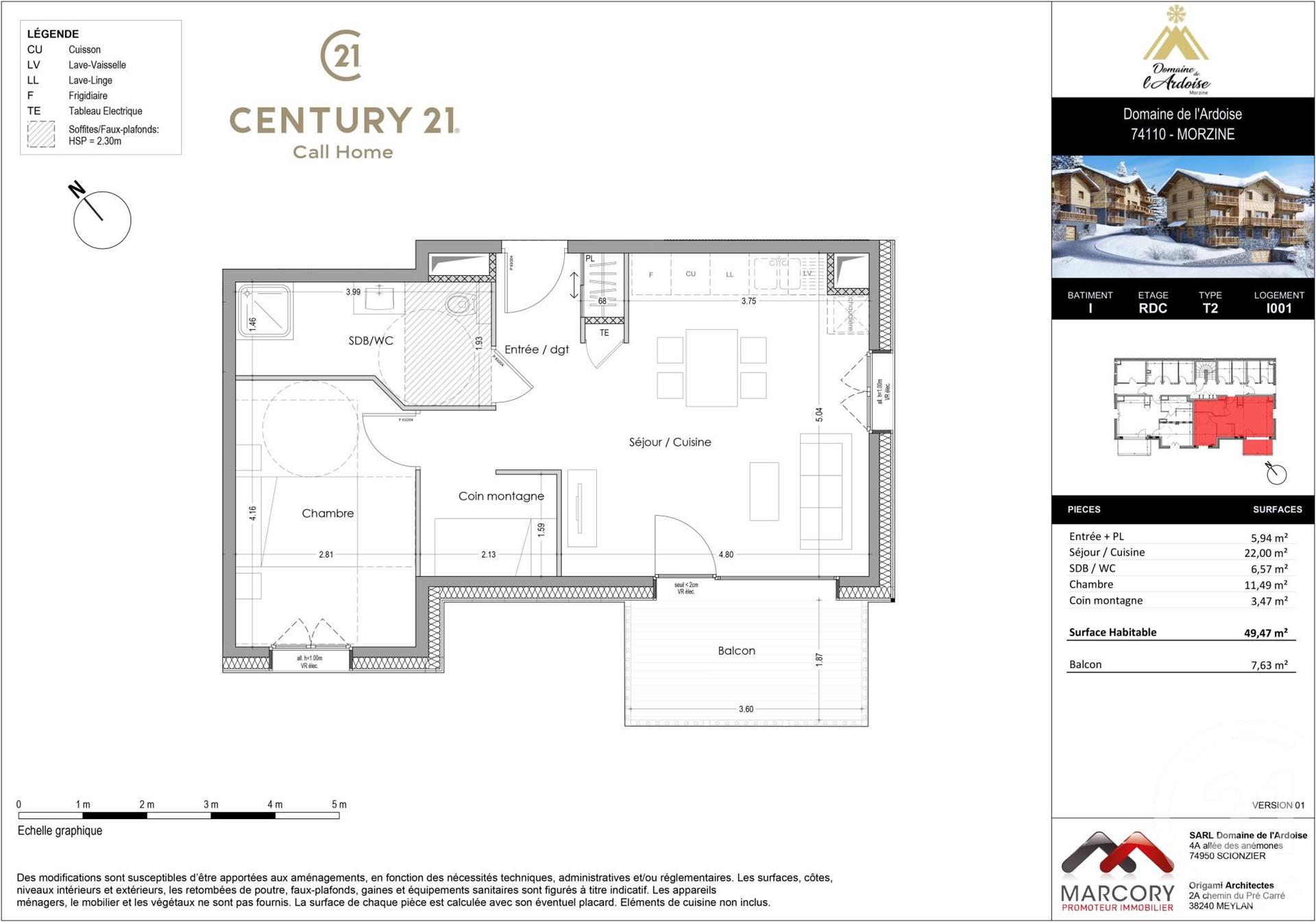Appartement à vendre, 49m², Morzine (Avoriaz)