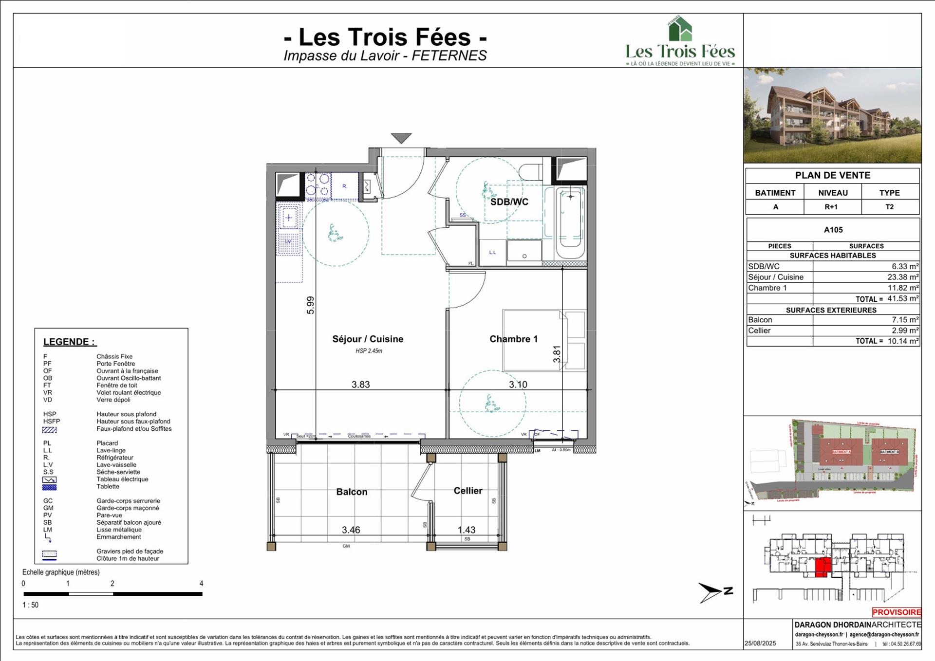 Appartement à vendre, 41m², Féternes