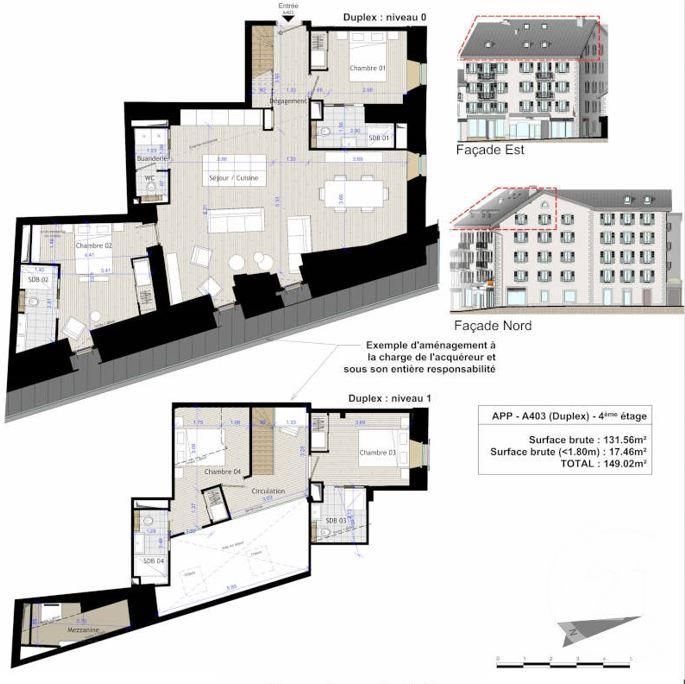 Appartement à vendre, 140m², Chamonix-Mont-Blanc